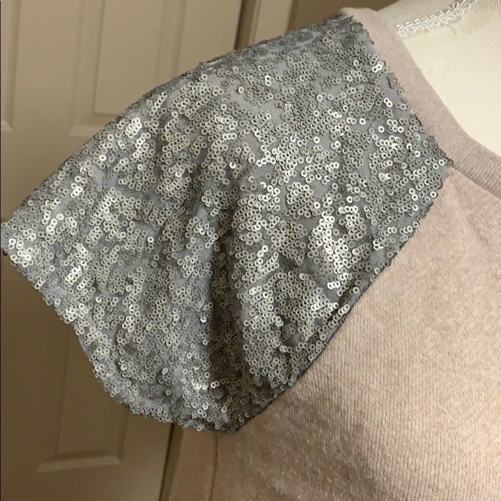 Victoria Secret Two Tone with sequins Tunic Sz S - Picture 4 of 11